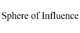 SPHERE OF INFLUENCE