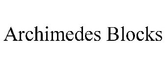 ARCHIMEDES BLOCKS