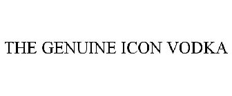 THE GENUINE ICON VODKA