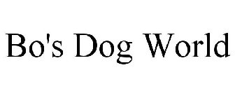 BO'S DOG WORLD