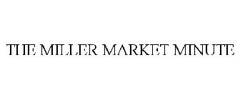 THE MILLER MARKET MINUTE