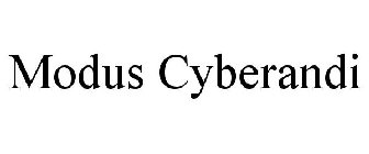 MODUS CYBERANDI