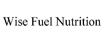 WISE FUEL NUTRITION