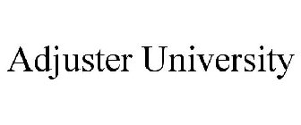 ADJUSTER UNIVERSITY