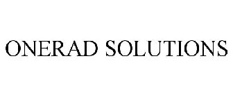 ONERAD SOLUTIONS