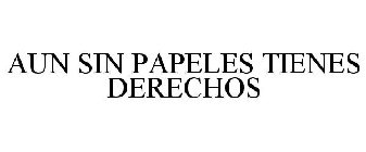 AUN SIN PAPELES TIENES DERECHOS