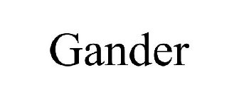 GANDER