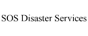 SOS DISASTER SERVICES