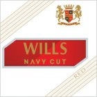 WILLS NAVY CUT RED