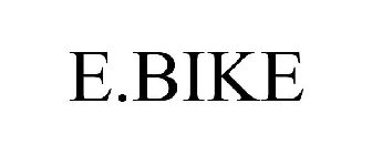 E.BIKE