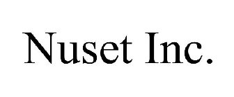 NUSET INC.