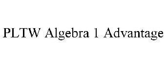 PLTW ALGEBRA 1 ADVANTAGE