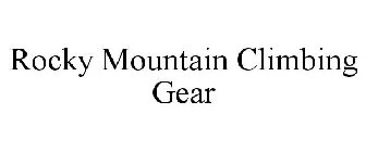 ROCKY MOUNTAIN CLIMBING GEAR