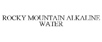 ROCKY MOUNTAIN ALKALINE WATER