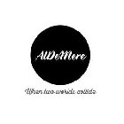 ALDEMERE WHEN TWO WORLDS COLLIDE