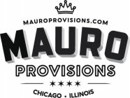 MAUROPROVISIONS.COM MAURO PROVISIONS CHICAGO · ILLINOIS