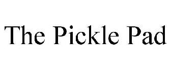 THE PICKLE PAD