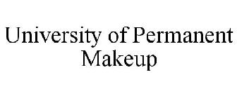 UNIVERSITY OF PERMANENT MAKEUP