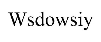 WSDOWSIY