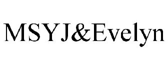 MSYJ&EVELYN