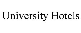 UNIVERSITY HOTELS