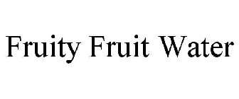 FRUITY FRUIT WATER