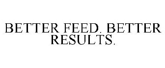 BETTER FEED, BETTER RESULTS