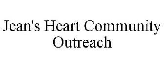 JEAN'S HEART COMMUNITY OUTREACH