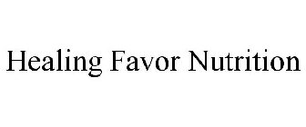 HEALING FAVOR NUTRITION