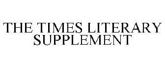 THE TIMES LITERARY SUPPLEMENT