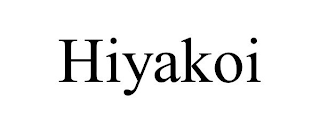 HIYAKOI