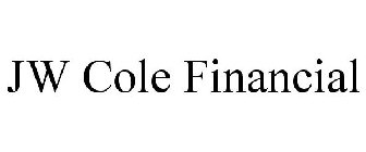 JW COLE FINANCIAL