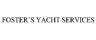 FOSTER'S YACHT SERVICES