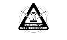 BEACH EMERGENCY EVACUATION LIGHTS SYSTEM