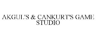 AKGUL'S & CANKURT'S GAME STUDIO