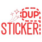 9DUP STICKER