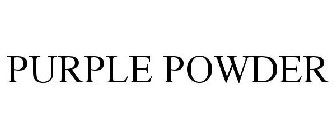 PURPLE POWDER