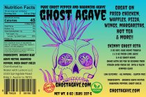 GHOST AGAVE PURE GHOST CHILI AND HABANERO AGAVE