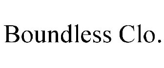 BOUNDLESS CLO.