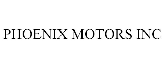 PHOENIX MOTORS INC