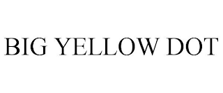 BIG YELLOW DOT