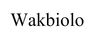 WAKBIOLO