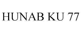 HUNAB KU 77