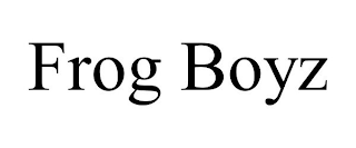 FROG BOYZ