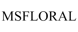 MSFLORAL