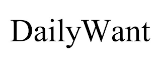 DAILYWANT