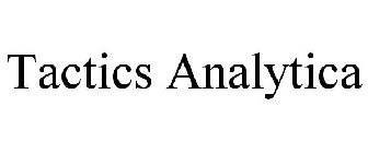 TACTICS ANALYTICA