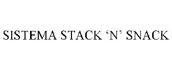 SISTEMA STACK 'N' SNACK