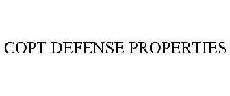 COPT DEFENSE PROPERTIES