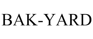 BAK-YARD